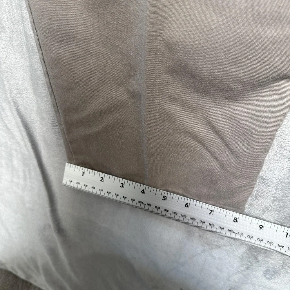 Levis Officer Corps Pants Mens 36x28 Gray Pleated Chino Relaxed Fit‎ Cotton USA